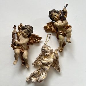 Vintage Angel Christmas Ornaments